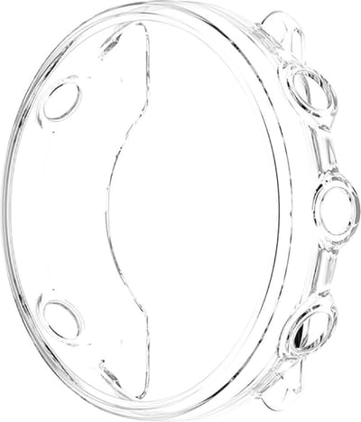 Strap-it TPU case - transparant bescherm hoesje geschikt voor Polar Vantage M / M2 - doorzichtige beschermhoes voor Polar Vantage M en M2