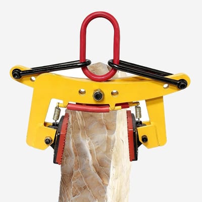 Stoeprandtang - Verplaatstang Steen - Stenen Verplaatsen - Verstelbare Opening - 6-24 cm - Zwart