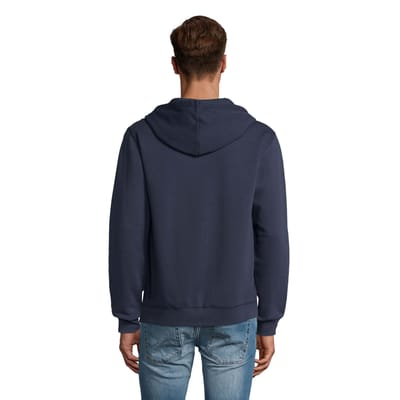 SOLS Heren Spike Full Zip Hoodie (Franse marine)