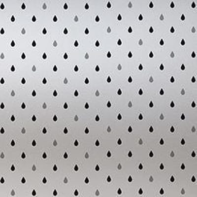 Raamfolie statisch-anti inkijk-Rainy grijs 46cm x 1.5 meter