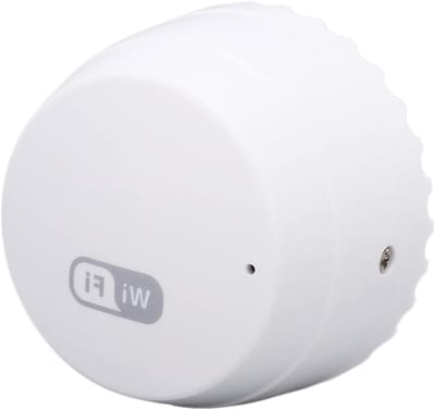 Waterleksensor, Smart Dome Waterlekalarmdetector, Witte WIFI APP-herinnering voor Slaapkamer, Badkamer, Magazijn