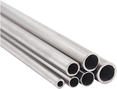 Metalen Buis - Roestvrij Staal - Industriële Toepassingen - Naadloze Constructie - 500mm Lengte - Zilver