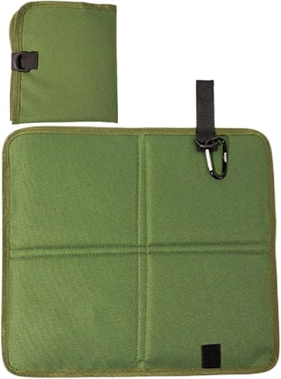 KZQ Waterdicht Zitkussen Opvouwbaar 36 X 32 Cm, Lichtgewicht Oxford Stof Kussen Voor Buitenshuis, Vochtbestendig Voor Wandelstoelen Camping En Picknick, Draagbaar En Gemakkelijk Schoon Te Maken