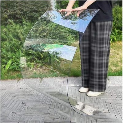 Polycarbonaat Plaat - Dakbescherming - Kas Bouwen - Anti-oxidatief Lang Levensduur - 100x300 cm - Transparant