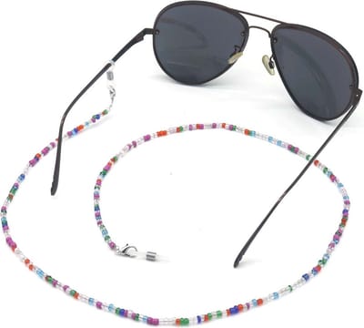 Zonnebrilkoord - kralen - multicolor - zomer - strand - beach - vrouwen - accessoire - zonnebril – hip
