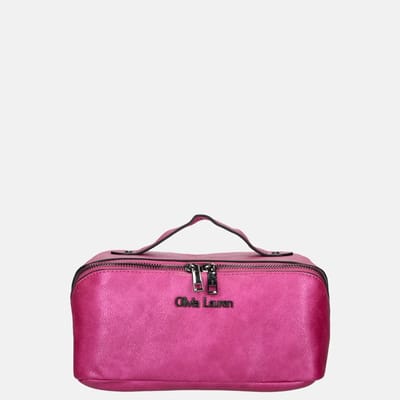 Olivia Lauren Bailey toilettas fushia