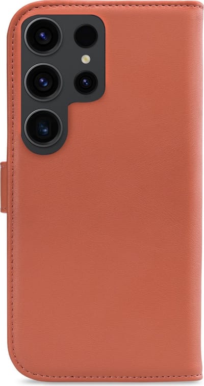 My Style Telefoonhoesje geschikt voor Samsung Galaxy S23 Ultra Hoesje | My Style Flex Wallet Bookcase Portemonnee | Pasjeshouder voor 3 Pasjes | Telefoonhoesje voor Pinpas / OV Kaart / Rijbewijs - Rust Red | Rood