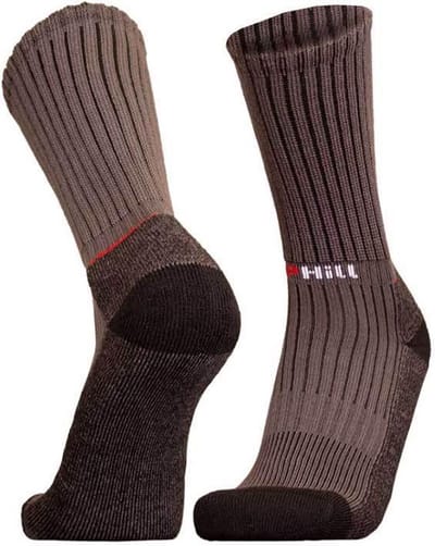UphillSport - 2-Pack - Bamboe Wandelsokken - Dikke Cushioning Zool - Heren / Dames - grijs - 39-42 - 8387