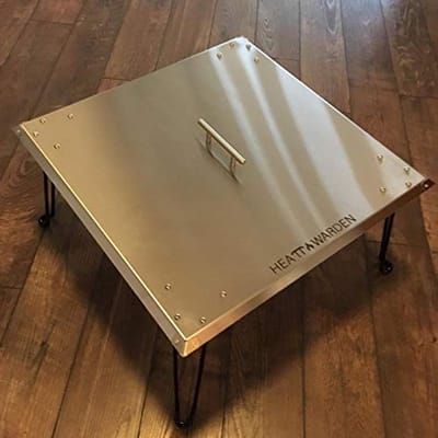 Warmtedeflector voor Terrasvuurplaatsen - Bescherming en Warmteverspreiding