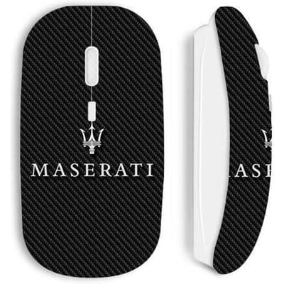 Souris sans fil - MANIACASE - Masertati - Blanc - Nano récepteur USB - Technologie sans fil