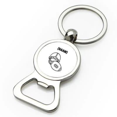 Akyol - american football met eigen naam flesopener - Sport - sporter - american footbaal - 9 bij 3 cm