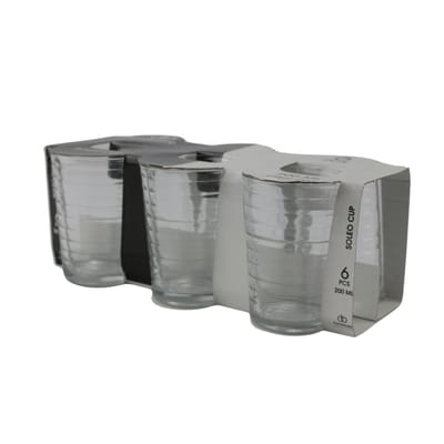 Soleo Drinkglazen 200 ml 3 Stuks Transparant