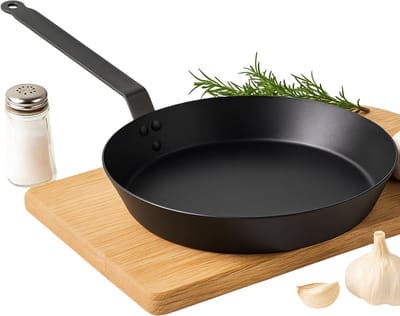 Lomera Koekenpan 28 CM - Aluminium Koekenpan - Non-Stick Binnenkant - Geschikt voor Inductie - Geschikt voor Gas - Geschikt voor Elektrisch - Geschikt voor Keramisch - Geschikt voor Halogeen - Geschikt voor Oven - PFOA Vrij - Metalen Handvat