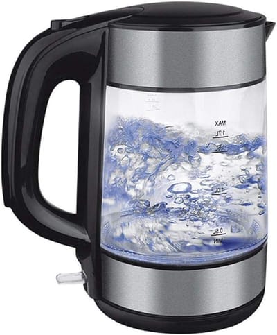 Elektrische Waterkoker - Thee Waterkoker - Snel Water Koken - Instelbare Temperaturen - 1.7 Liter - Zilver