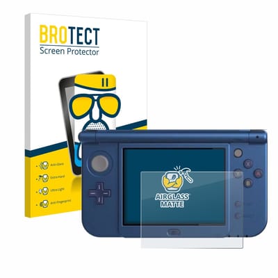 BROTECT - Screenprotector voor Nintendo New 3DS XL (Unteres Display) - Folie Beschermfolie Beschermglas matte