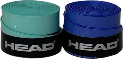 Head Tennisgrip - Overgrip - Antislip - Zweet absorberend - Tennis - Padel - Badminton - Squash - Tennisgrips - Soft - Zacht - Grip Tennis - Tennis Grip - Tennis Grip Groen & Blauw - Tennis Grip Groen - Tennis Grip Blauw - Groen - Blauw