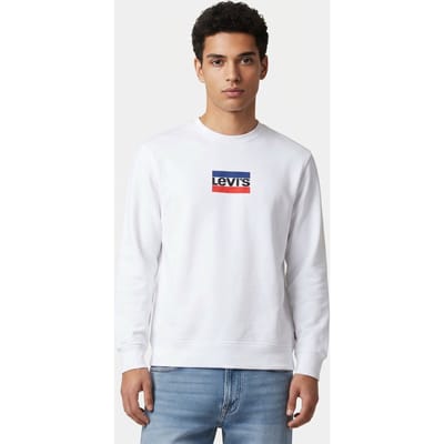 Levi's Graphic Sweatshirt Sportswear B.r.w. White Taglia: M | Maglioni a maglia Outlet | Uomo | Bianco