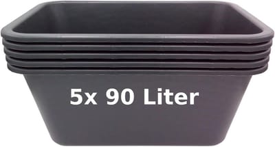 Set Plantenbakken en Metselbakken – 5/10 stuks in Verschillende Maten (90 Liter Optie)