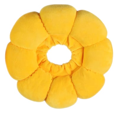 Collerette souple pour chat pour la cicatrisation des plaies post-opératoires, en forme de tournesol mignon, anti-léchage, réglable XS (1.1?4.4lb)