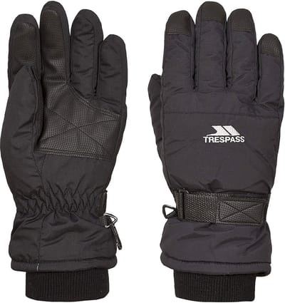 Trespass Youths Gohan II Ski Gloves (Black)