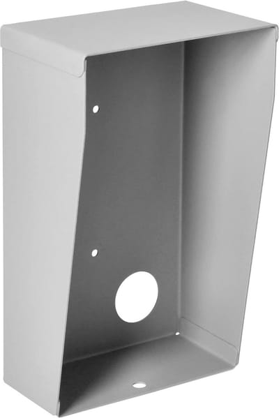 Intercom Systeem - Deuropener - Beveiliging Huis - Beschermdak Inbegrepen - 122 x 205 cm - Grijs