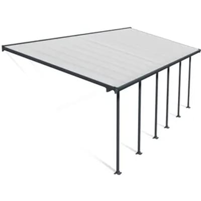 Palram | Canopia - Terrasoverkapping Feria - Donkergrijs - 3x8.5m