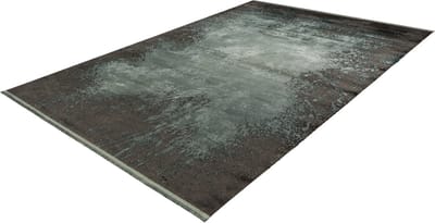 Pierre Cardin Elysee Lalee- Vintage - Super zacht - Shinny - acryl viscose - Vloerkleed – hotel sjiek - design tapijt fraai – modern designer Karpet - 80x150- Groen zwart