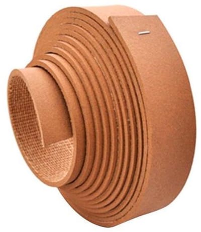 Linnen kurk bandzaag - Lint kurk Wielbekleding - Zaagblad onderhoud - Verlengt levensduur - 40 cm x 45 mm