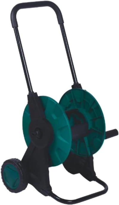 Slangwagen - Slanghouder - Tuin water geven - Makkelijk transport - 30 meter slang - Groen