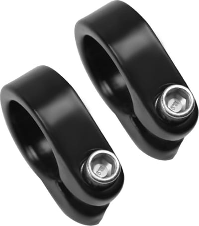 2x Zadelpenklem Fiets Zadelklem Snelspanner Zadelpen Zadelpenbevestiging Klem 31.8mm