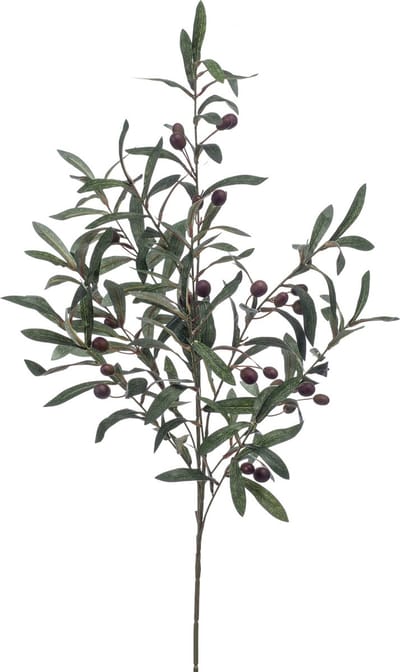 Emerald - Kunsttak Olijf XL 100cm - Kunstplant voor binnen