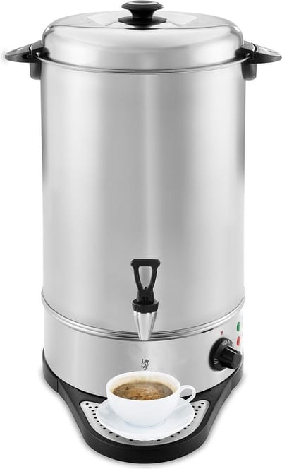 Waterkoker - 20 liter - 2200 W - opvangschaal - Royal Catering