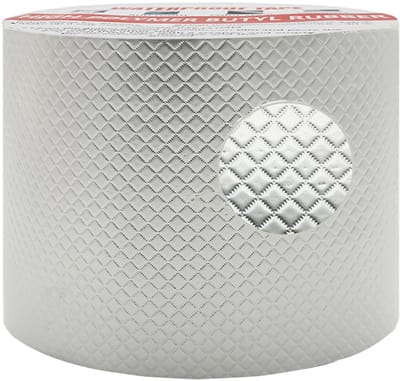 Store_9 - Waterdicht plakband - Butyl afdichtingstape - Verbeterde versie - 5 m x 10 cm - Reparatietape - Geschikt voor boot en daklek - Kleur: zwart