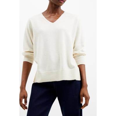 French Connection Ebba Vhari Vnck Jumper Oatmeal Mel Taglia: S | Maglioni a maglia Outlet | Donna