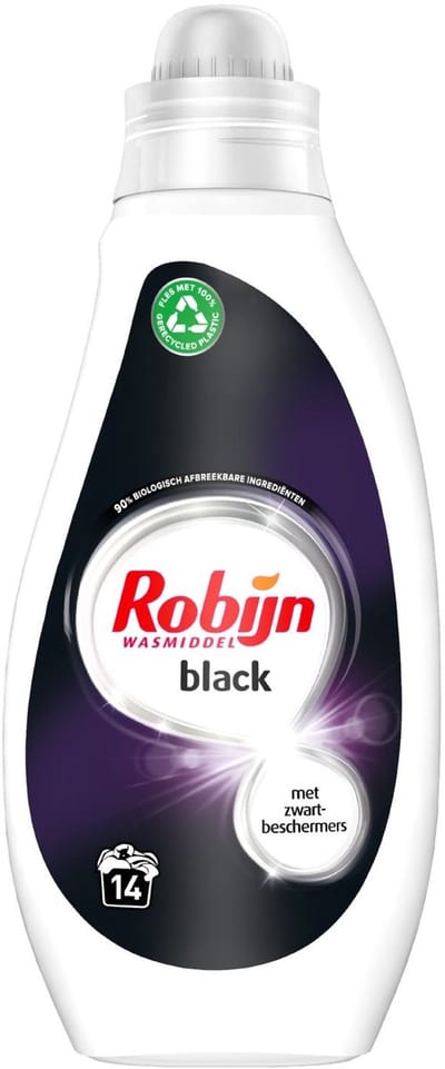 Robijn Black Velvet Vloeibaar Wasmiddel - 1x 700 ml (14 wasbeurten)