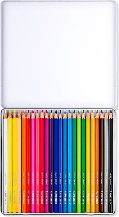 STAEDTLER Design Journey - kleurpotloden - metalen etui 24 st
