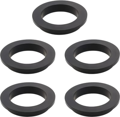 Dailygoods- O-ring set 5 stuks - vervangend voor Intex zandfilterpomp - L-vormige O-ring - compatibel met motoren 26323CA/26323EH - duurzame kwaliteit - zwart - Filterring