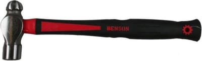Hofftech Uitdeukhamer - rubberen grip - staal - 340 gram - 30 cm - Hamer