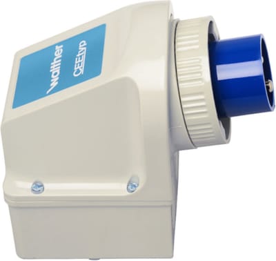 Walther 618306 Gemonteerde CEE stekker 16A 3P (2P+E) 200-250V 6h IP67