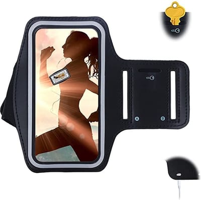 Sport armband voor Geschikt voor Samsung Galaxy S20 (zwart)