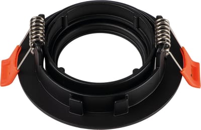 Kanlux S.A. - LED Inbouwspot kantelbaar - Zaagmaat 70mm - Buitenmaat 82mm - Zwart