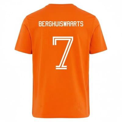 Oranje WK-EK T-shirt Berghuiswaarts XS