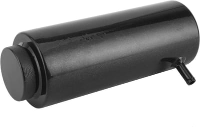 Koelvloeistof Opvangbak - Overlooptank Aluminium - Motor Temperatuur - Vacuümklep Herstel - 800 ml - Zwart