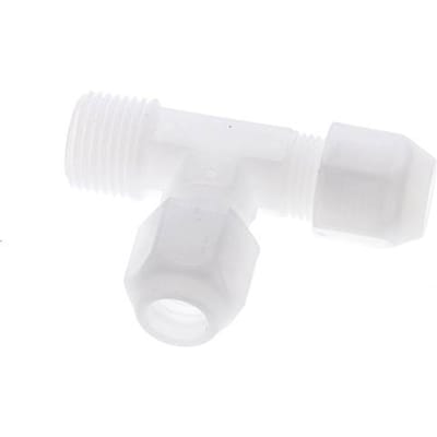 10x12mm & R1/2'' PP haakse slangkoppeling met buitendraad 10bar/145psi