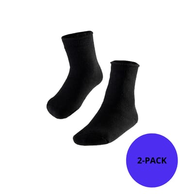 Heatkeeper - Thermo sokken kinderen - 2-Paar - Maat 31/35 - Zwart - Thermosokken kinderen