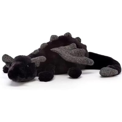 JC Grote Maat Pluche Hemel Vliegende Regenboog Draak Speelgoed Zacht Knuffeldier Kussen Leuk Lui Sneeuw Draak Kinder Cadeau pendant