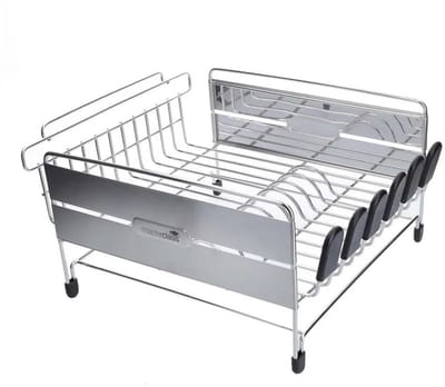 KC Blue MasterClass Deluxe Afdruiprek met Verwijderbare Lekbak - Antislip en Krasvrije Rubberen Voetjes