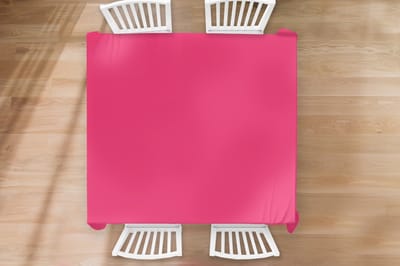 Tafelkleed - Tafellaken - 180x180 cm - Karmijn - Kleuren - Palet - Roze - Binnen en Buiten