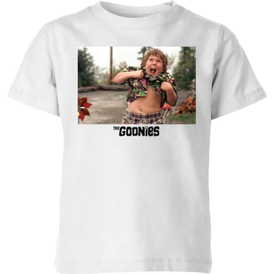 The Goonies Chunk Kids' T-Shirt - White - 98/104 (3-4 jaar)