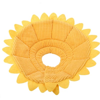 Modieuze Herstelkraag voor Huisdieren Puppy Hond Kat Medisch Wondgenezing Veiligheidsbescherming (34-36cm)